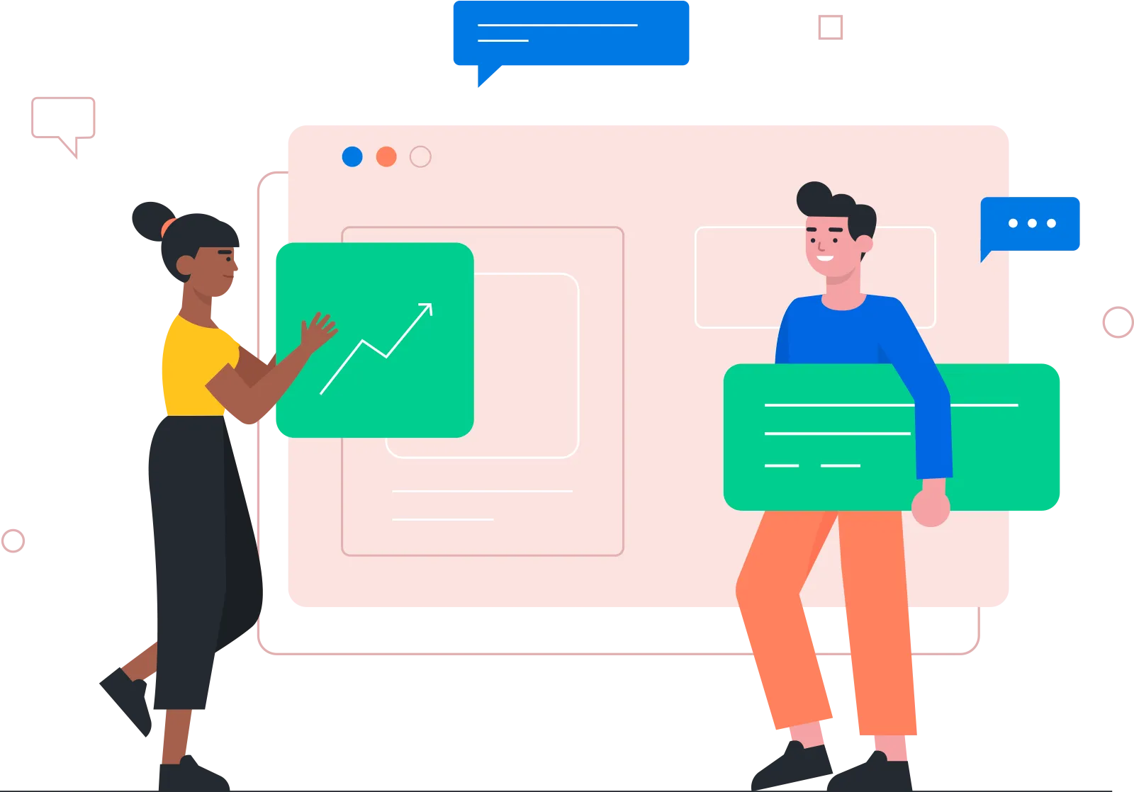 Spending management illustration